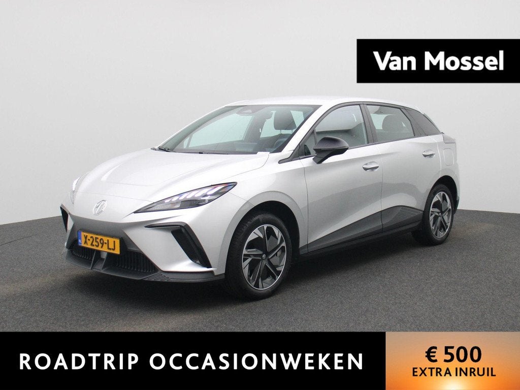 MG MG4 Electric Standard 51 kWh | SOH 94.9% | APPLE CARPLAY, Auto's, Automaat, 12 maanden, Parkeersensor, Zilver of Grijs