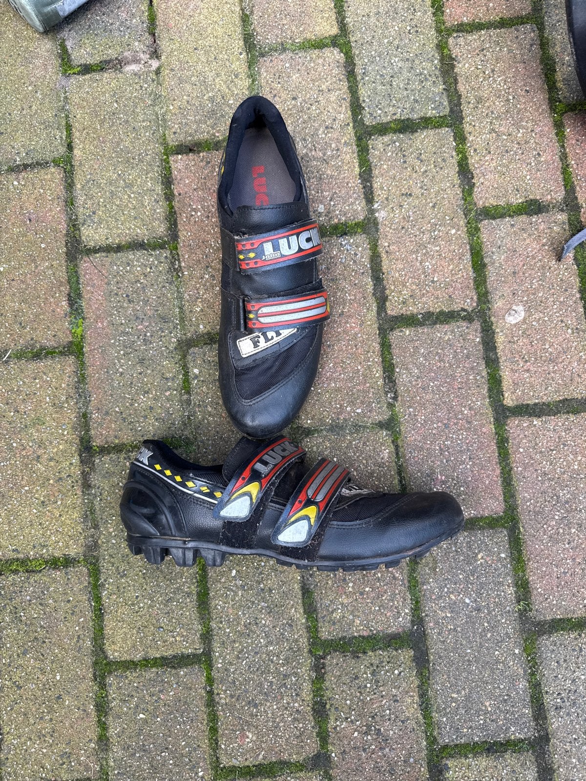 LUCK fietsschoenen - Maat 47- Gebruikt, Fietsen en Brommers, Fietsaccessoires | Fietskleding, Ophalen, Gebruikt, Overige maten