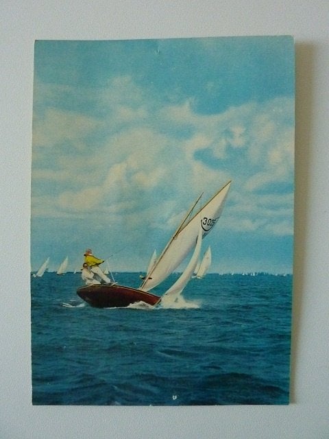 zeilen op de Friese meren 16m2, Ophalen, 1960 tot 1980, Gelopen, Friesland