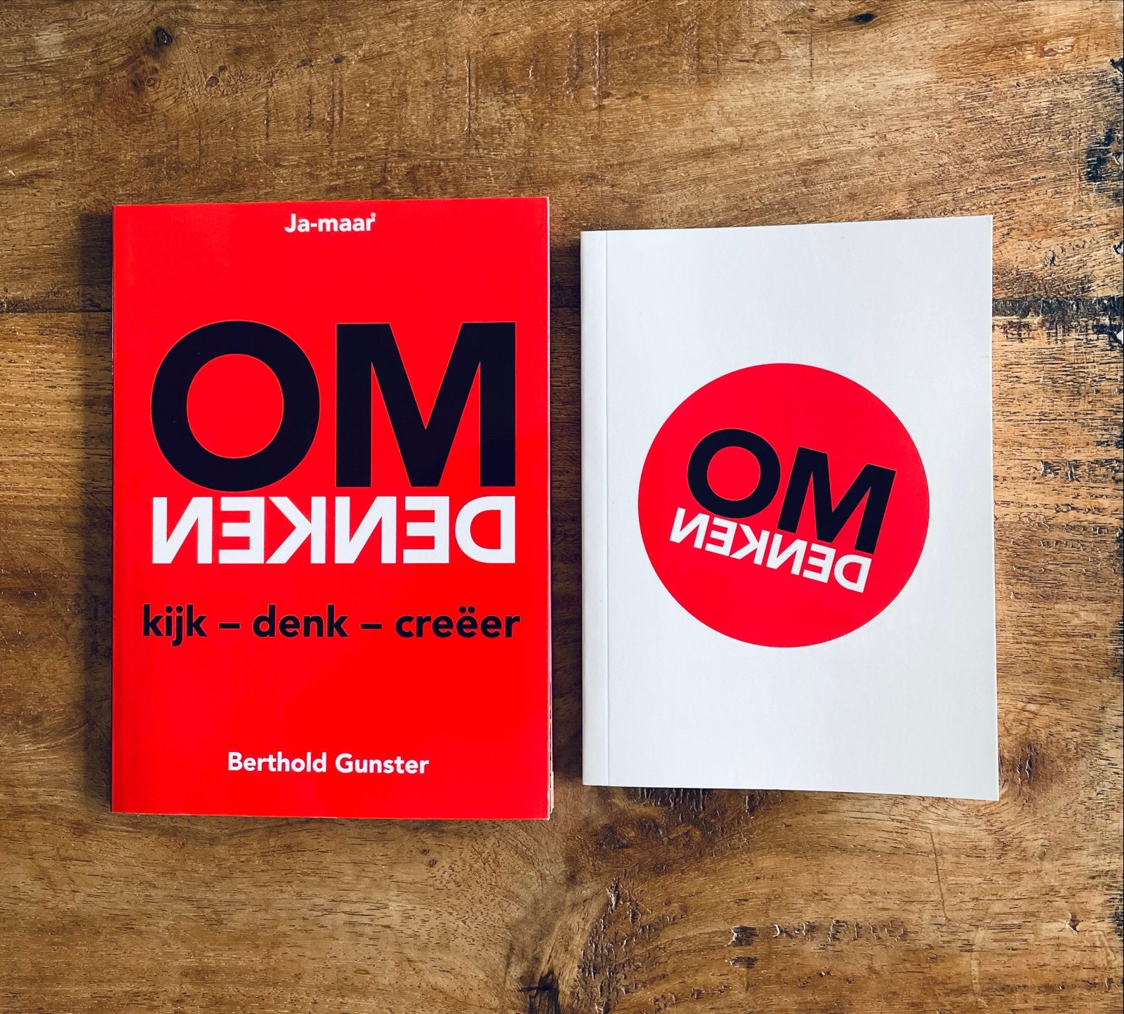 Berthold Gunster: Omdenken + Bewaarboekje Omdenken, Ophalen of Verzenden, Zo goed als nieuw, Berthold Gunster
