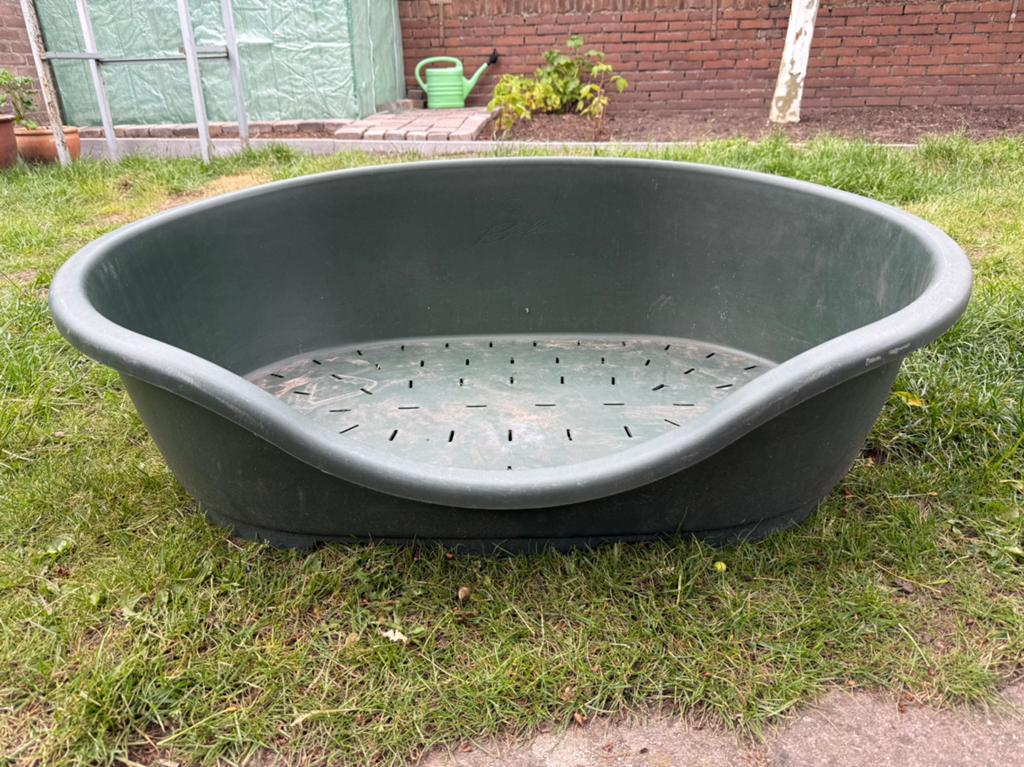 Grote honden mand 1.00 x 0.70 x 0.30 m. Groen, Dieren en Toebehoren, Hondenmanden, Ophalen, Zo goed als nieuw, Overige