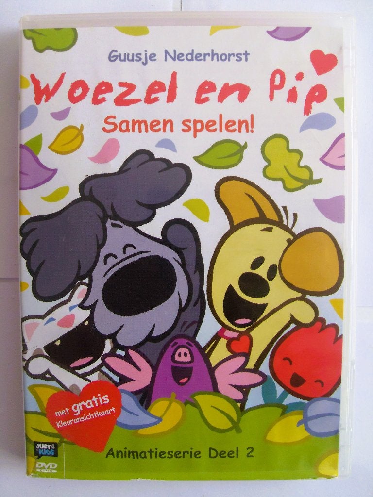 Woezel & Pip 2 - samen spelen (originele dvd), Europees, Gebruikt, Alle leeftijden, Kinderprogramma of -film
