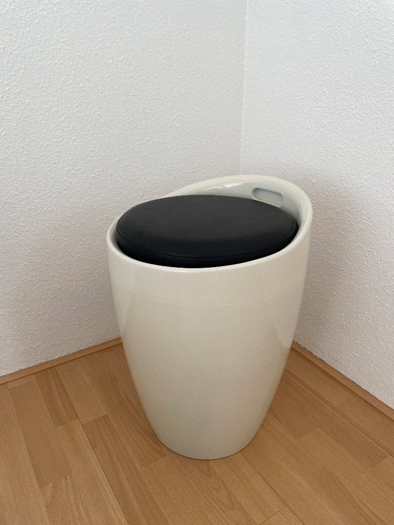 Retro kruk, Ophalen, Gebruikt, Kunststof