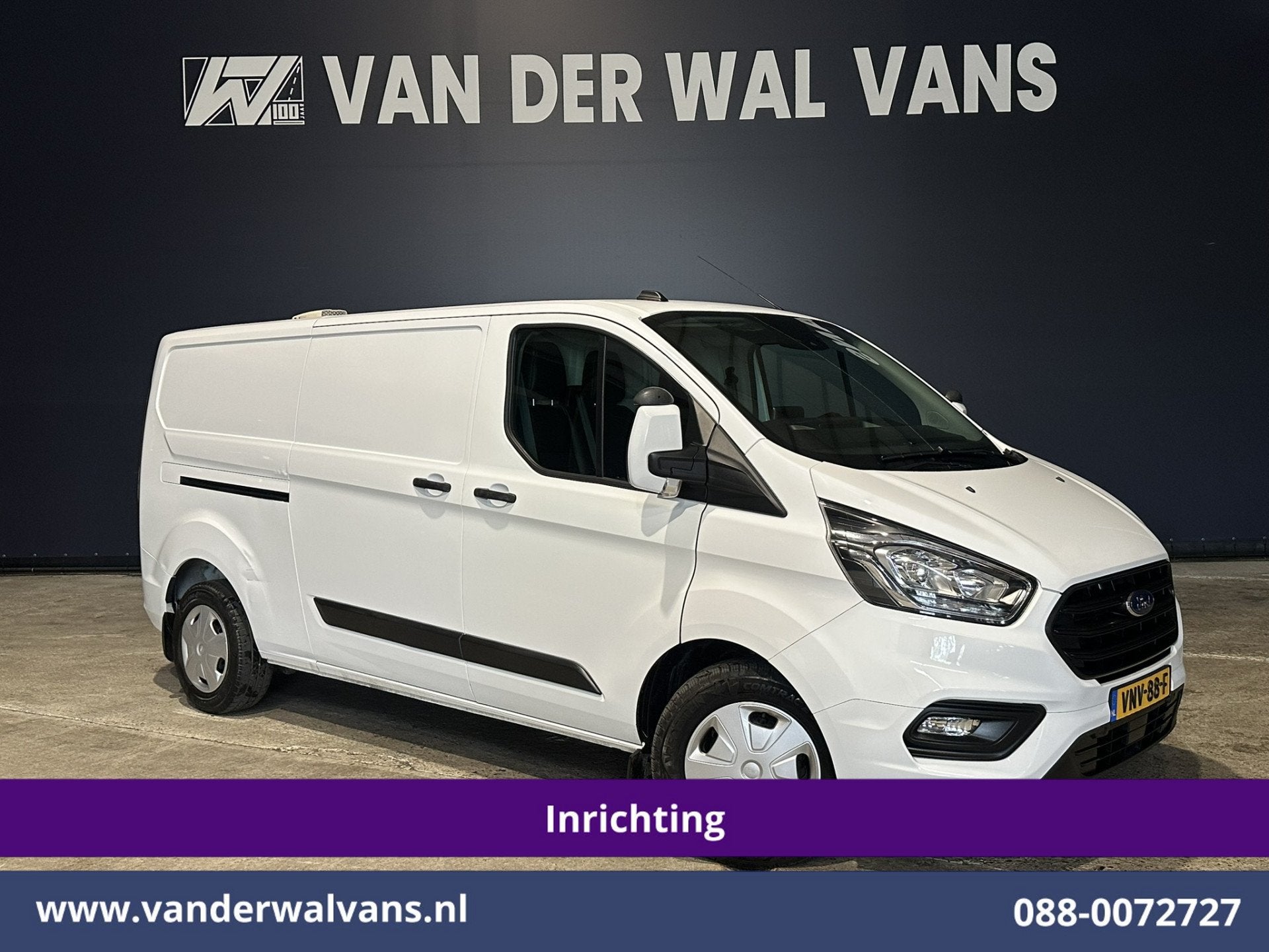 Ford Transit Custom 2.0 TDCI 130pk L2H1 Inrichting Euro6 Air, Auto's, Voorwielaandrijving, Dealer onderhouden, 15 km/l, 4 cilinders