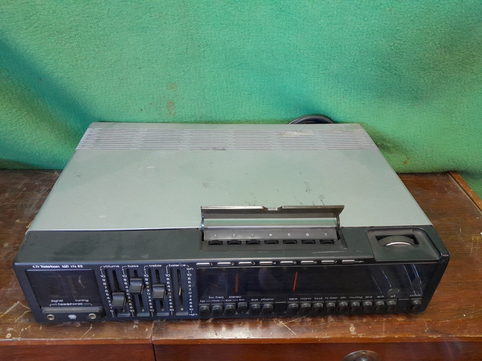 Teleton TFS 65 tuner/ versterker, Ophalen of Verzenden, Gebruikt