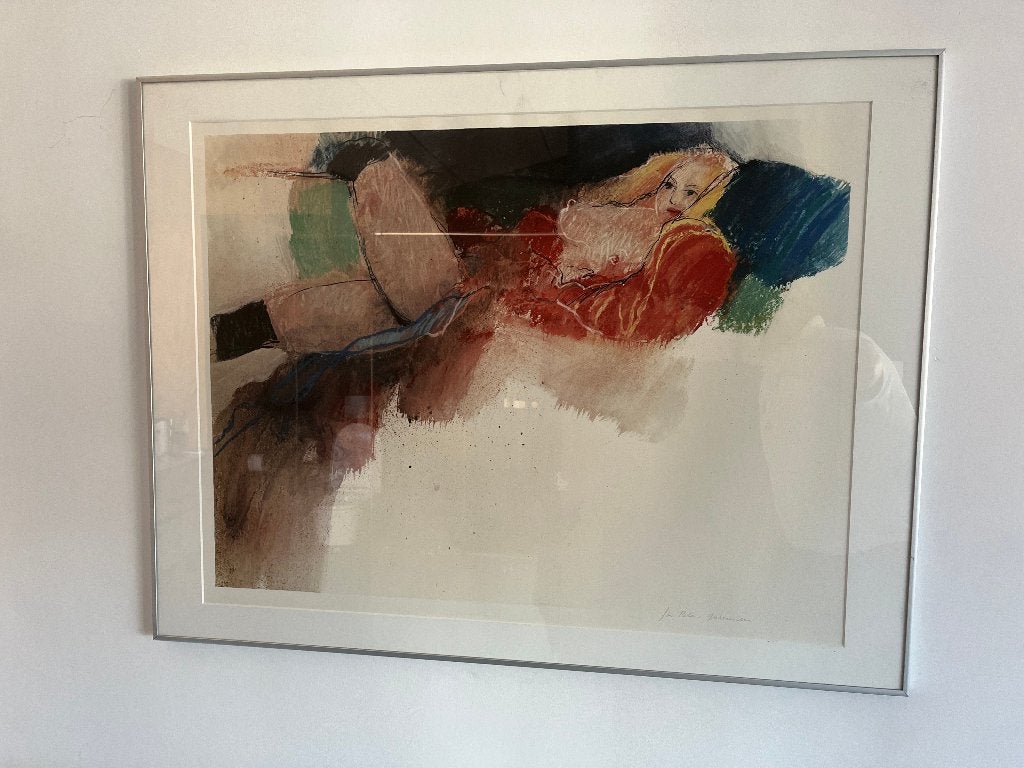 schilderij jan peter van opheusden, Ophalen of Verzenden, Zo goed als nieuw, Overige onderwerpen