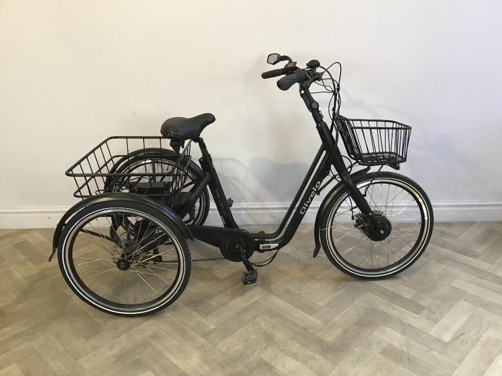 Qivelo (1249km!) vouwbaar  elektrische driewieler, Fietsen en Brommers, Ophalen, Zo goed als nieuw