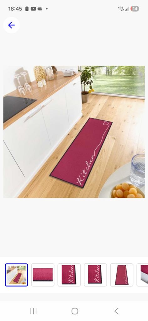 Keukenloper, antislip, Huis en Inrichting, Ophalen