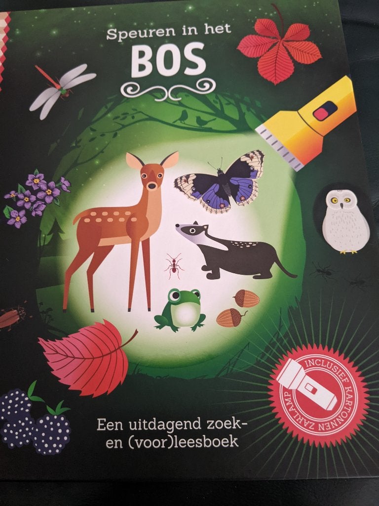 Educatief boek: Speuren in het bos, Boeken, Fictie algemeen, Jongen of Meisje, Diverse auteurs, Ophalen of Verzenden