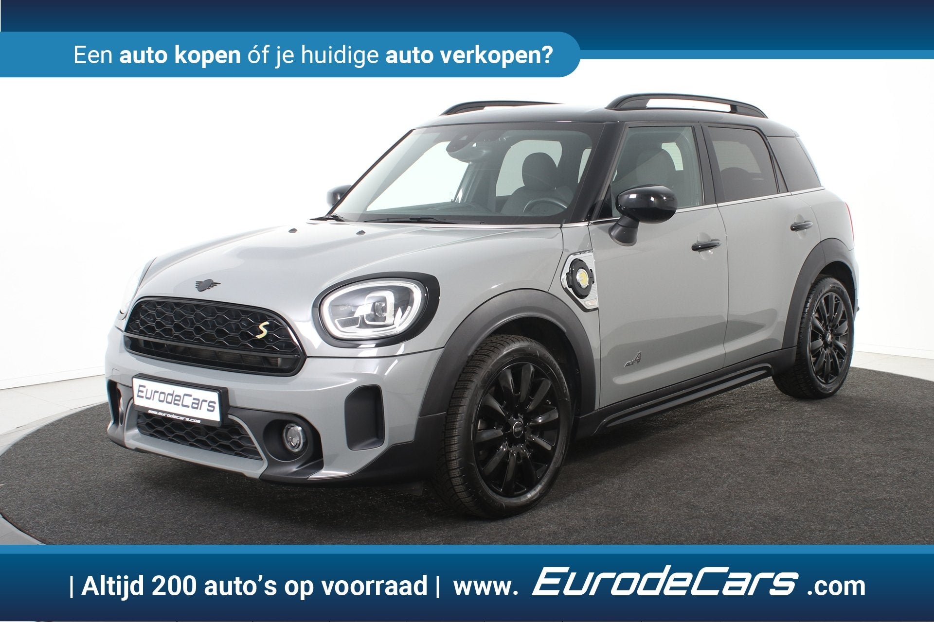 MINI Countryman 1.5 Cooper S E ALL4 *1ste Eigenaar*Navi*Leer, Auto's, Gebruikt, Euro 6, Leder en Stof, Plug-in hybride