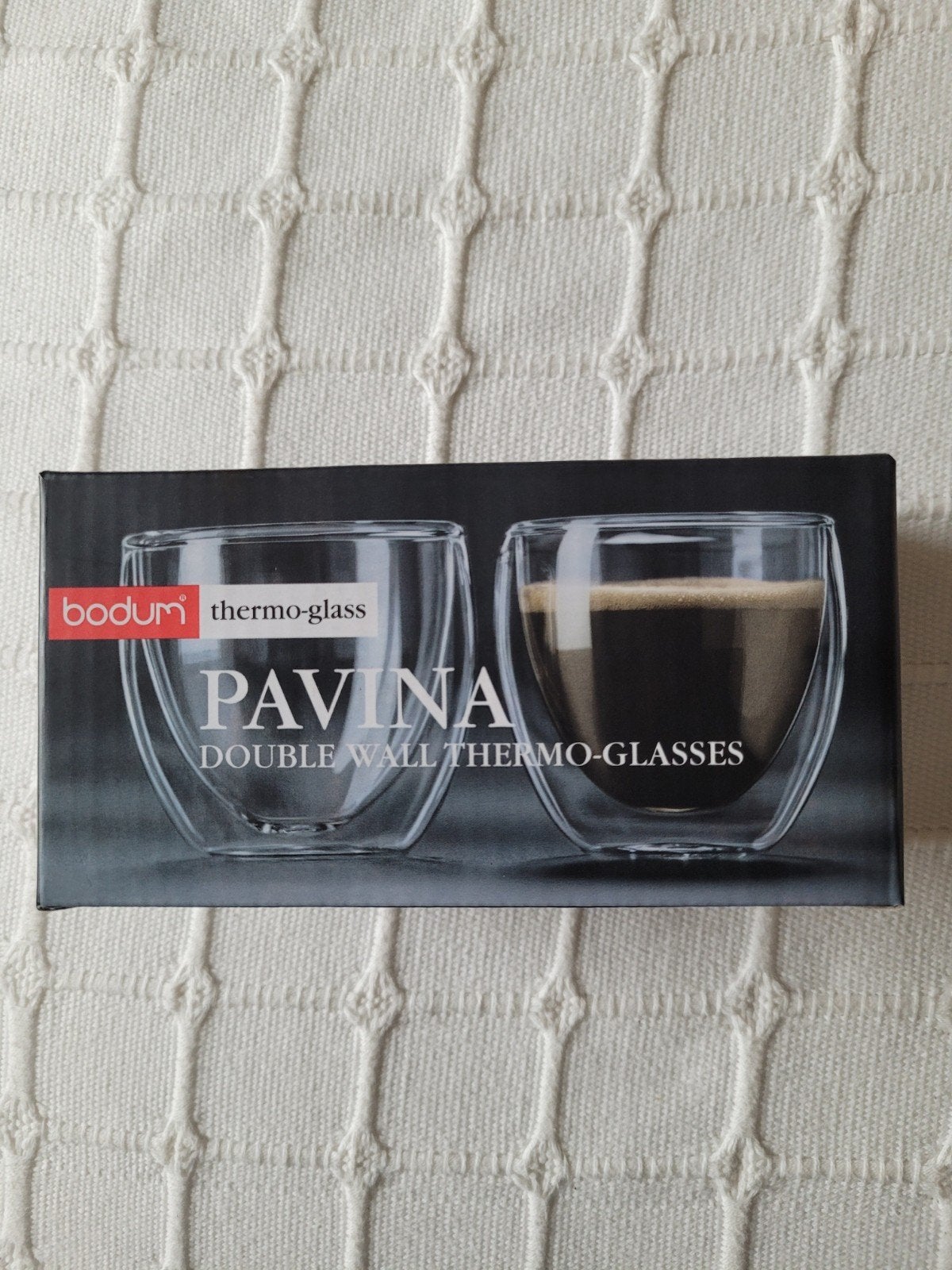 Bodum Pavina thermo-glazen, Glas of Glazen, Nieuw, Ophalen of Verzenden, Glas