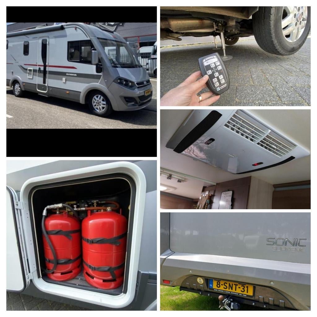 Adria Sonic Supreme 701 SL 2-pers., C1 met veel extra's, Caravans en Kamperen, Campers, Luifel, Fiat, Diesel, Particulier
