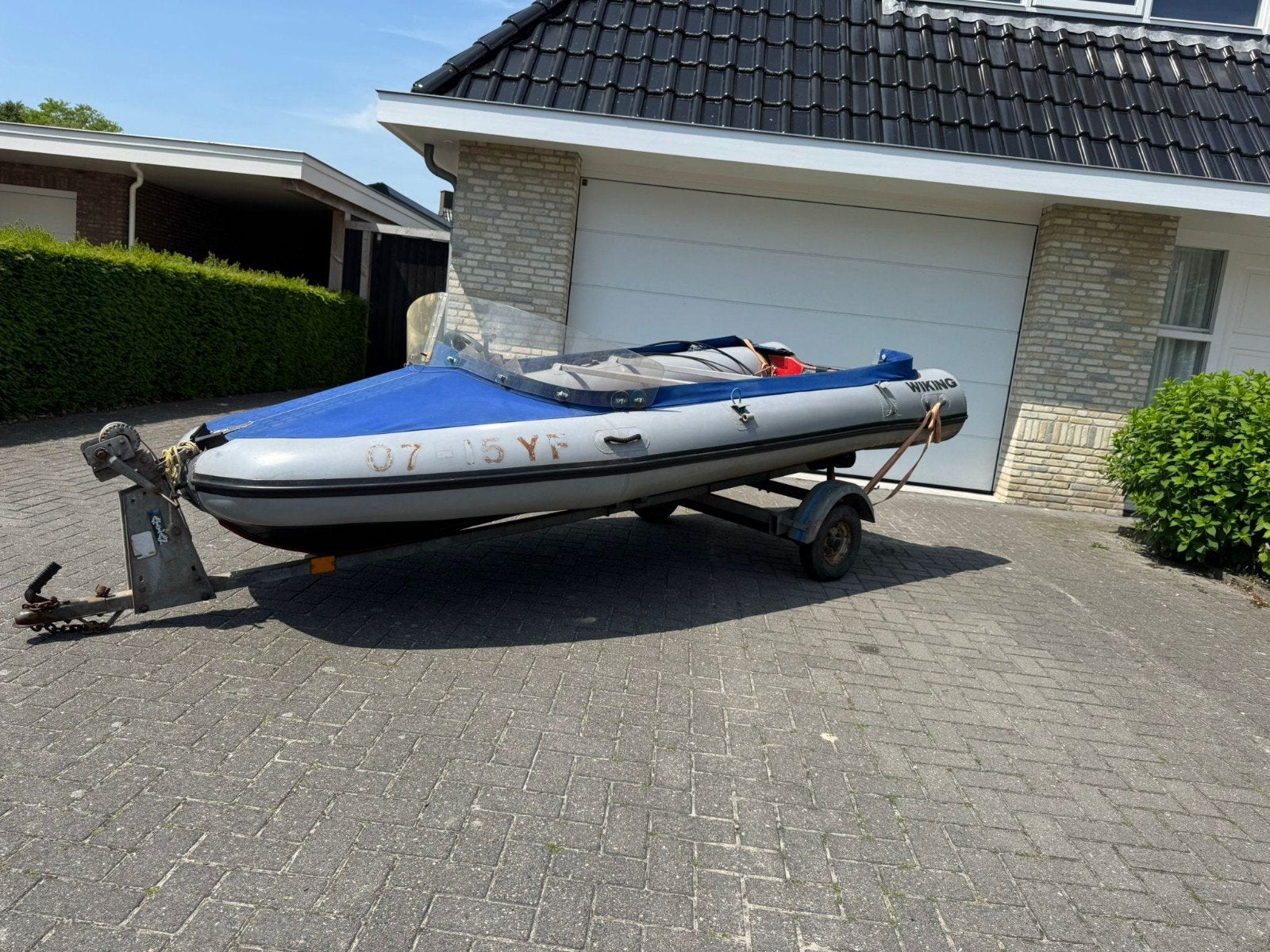 Wiking rubberboot, Ophalen, Zo goed als nieuw, Overige typen, Motorboot