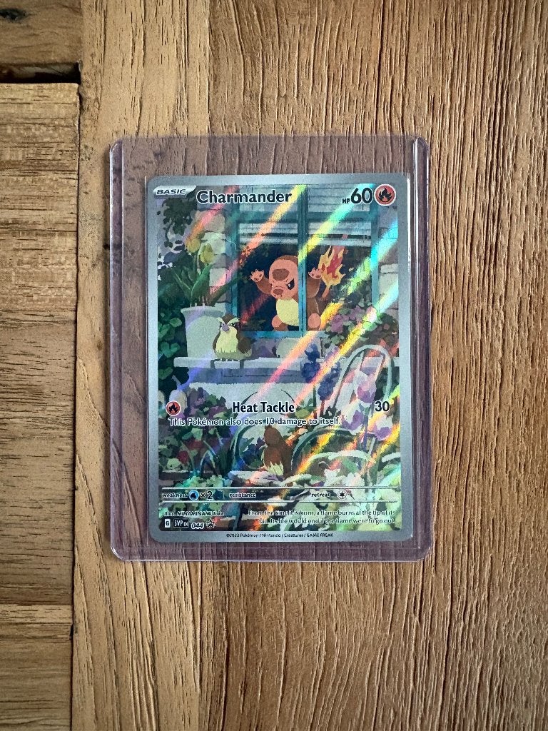 Charmander # 44 promo Obsidian Flames, Ophalen of Verzenden, Nieuw, Losse kaart