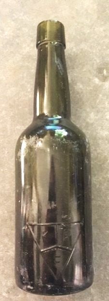 Fles Antiek Medicinaal KPF Meppel Brocades Bodemvondst, Ophalen of Verzenden