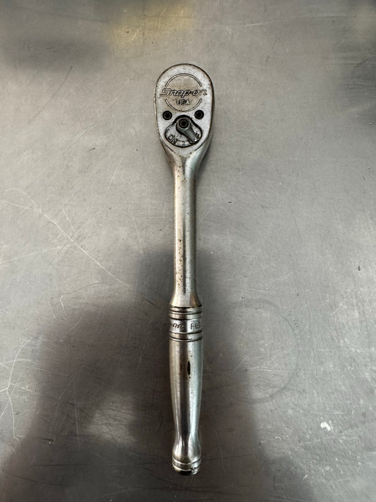 Originele Snap-on ratel 3/8, Doe-het-zelf en Verbouw, Gereedschap | Handgereedschap, Verzenden, Gebruikt, Sleutel/ratel, Overige merken