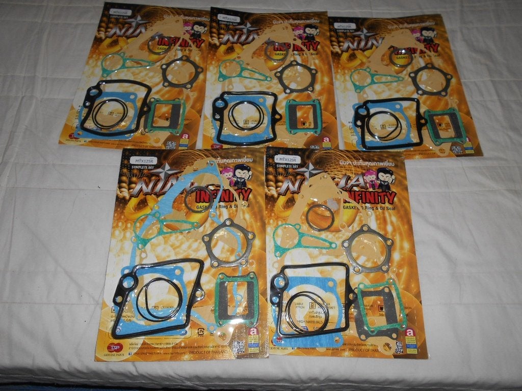 5 x Pakking set voor de Honda MTX125R - MBX125F in een koop, Motoren, Verzenden