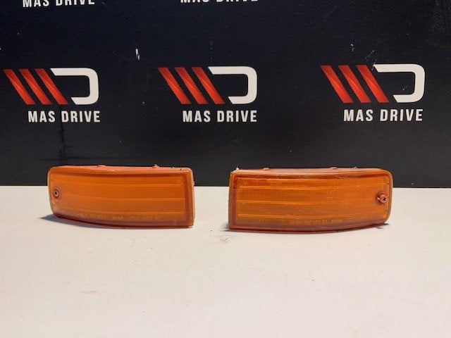 Lexus OEM 95-97 Lexus LS400 XF20 pinker bumper links + recht, Gebruikt