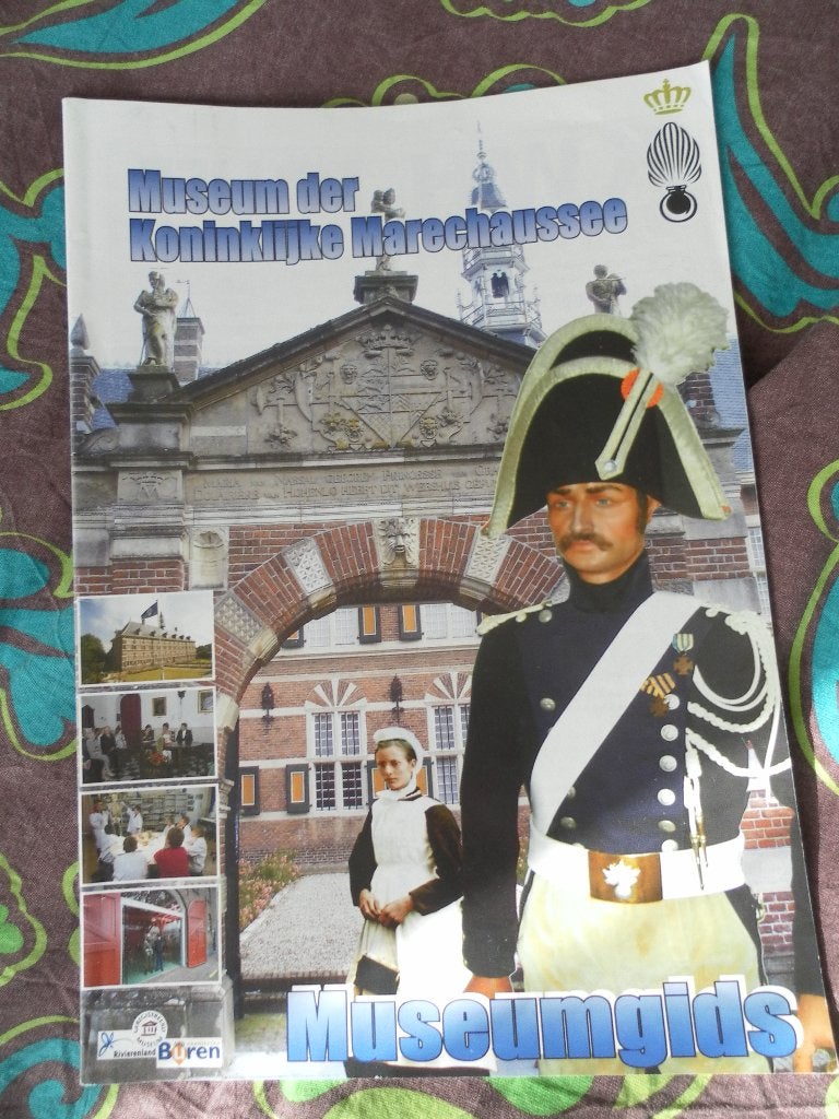 folder Museum der Koninklijke Marechaussee, Ophalen of Verzenden, Marechaussee, Nederland, Boek of Tijdschrift