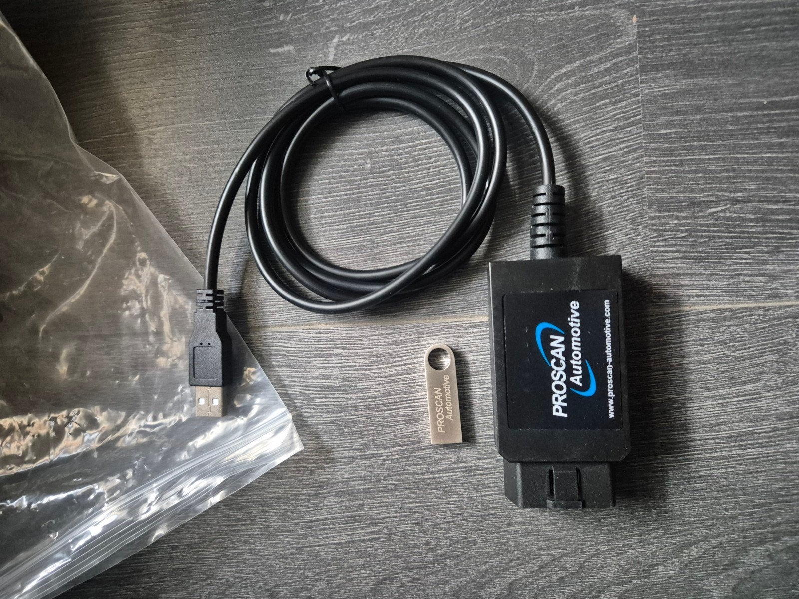 PROSCAN Automotive OBDII Diagnosetool met USB-stick, Ophalen of Verzenden, Zo goed als nieuw