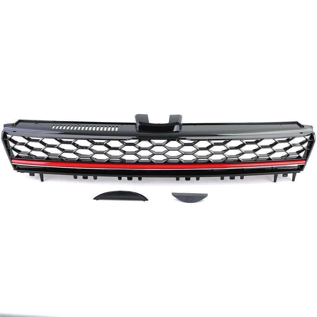 Embleem loos GTI Look Grill Rode Bies Geschikt Voor Vw Golf, Verzenden, Automotive Parts, A.parts@hotmail.nl, Trasmolenlaan 12 3447 GZ Woerden