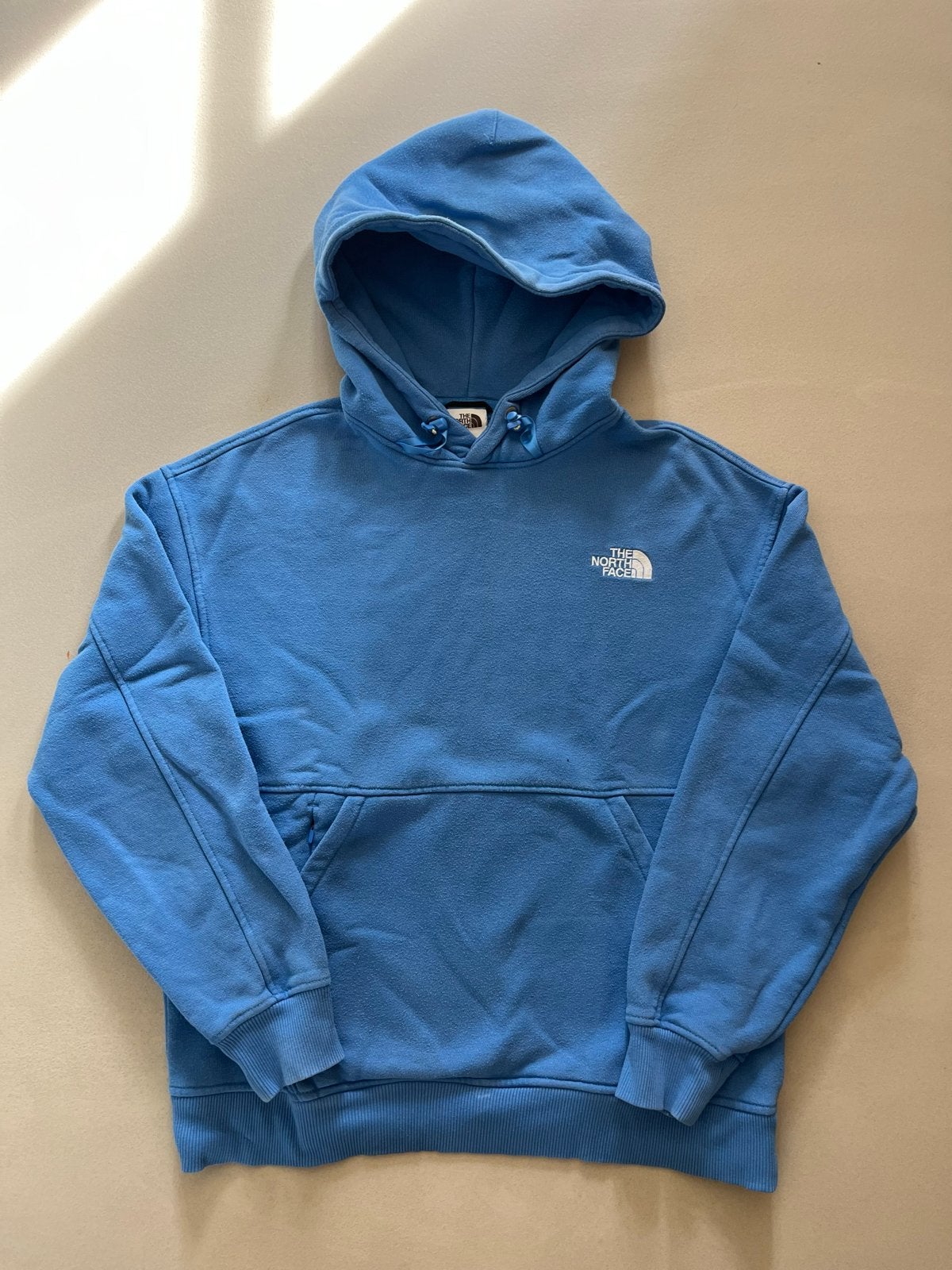 The North Face Hoodie - Blauw - Maat S, Ophalen of Verzenden, Gedragen, Maat 46 (S) of kleiner, Blauw