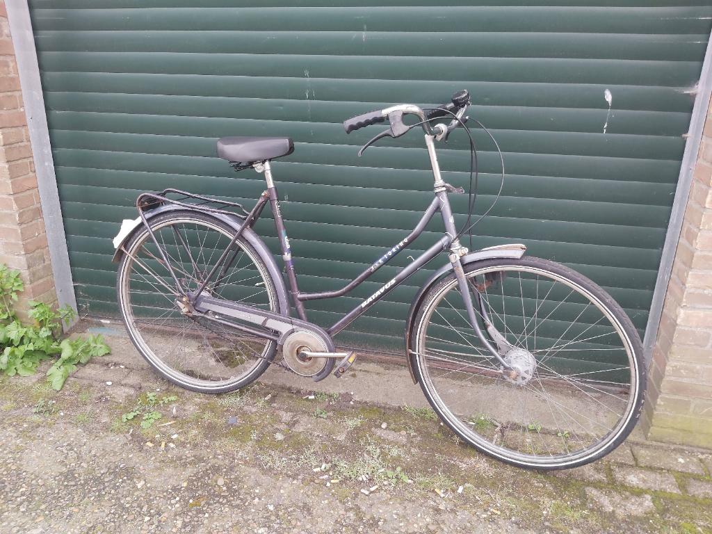 Kroegfiets / stationsfiets, Fietsen en Brommers, Fietsen | Dames | Damesfietsen, Ophalen, Gebruikt, Overige merken