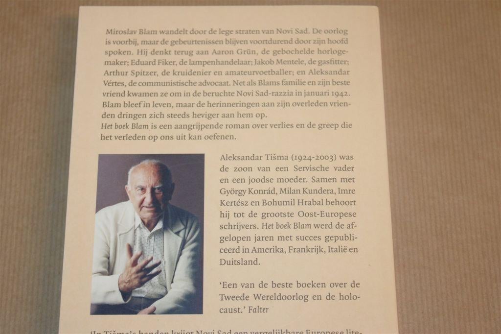 Het Boek Blam — Tišma WOII Roman Servië 2007, Boeken, Ophalen of Verzenden, Gelezen