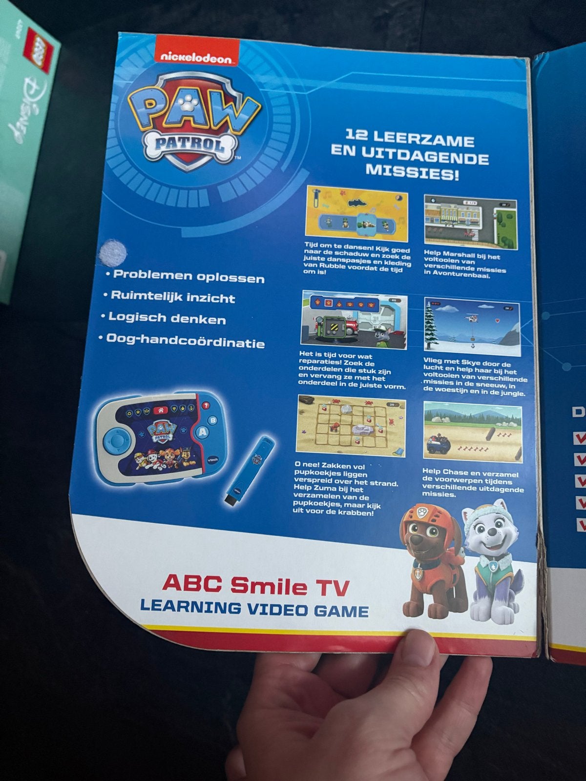 Paw Patrol Vtech ABC Smile TV Learning Video Game, Puzzel en Educatief, 1 speler, Ophalen of Verzenden, Zo goed als nieuw