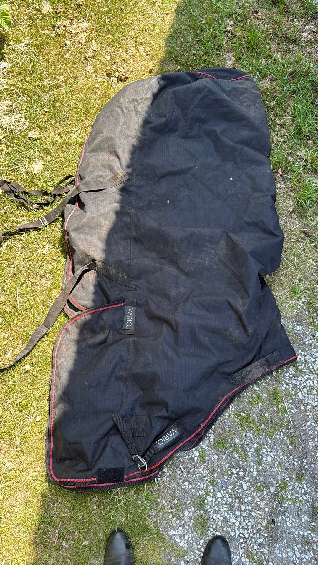 Vario dek maat 215, Ophalen of Verzenden, Gebruikt, 50 g, Regendeken