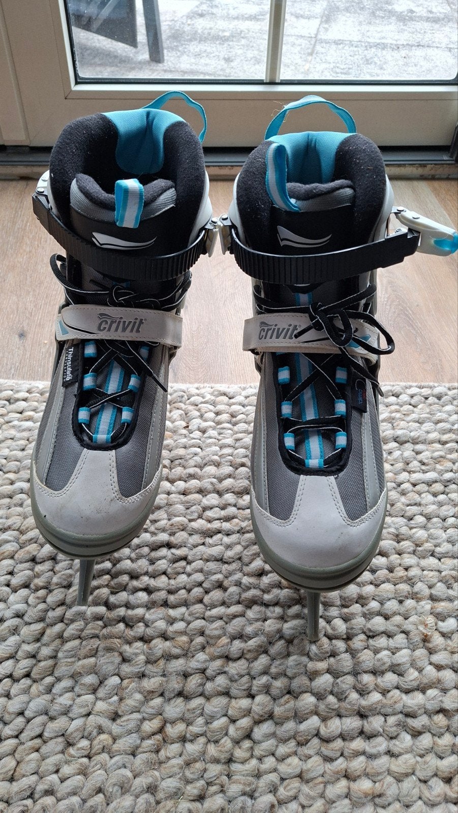 Crivit ijshockeyschaatsen, maat 41, zo goed als nieuw, Sport en Fitness, Schaatsen, Ophalen, Zo goed als nieuw, IJshockeyschaatsen