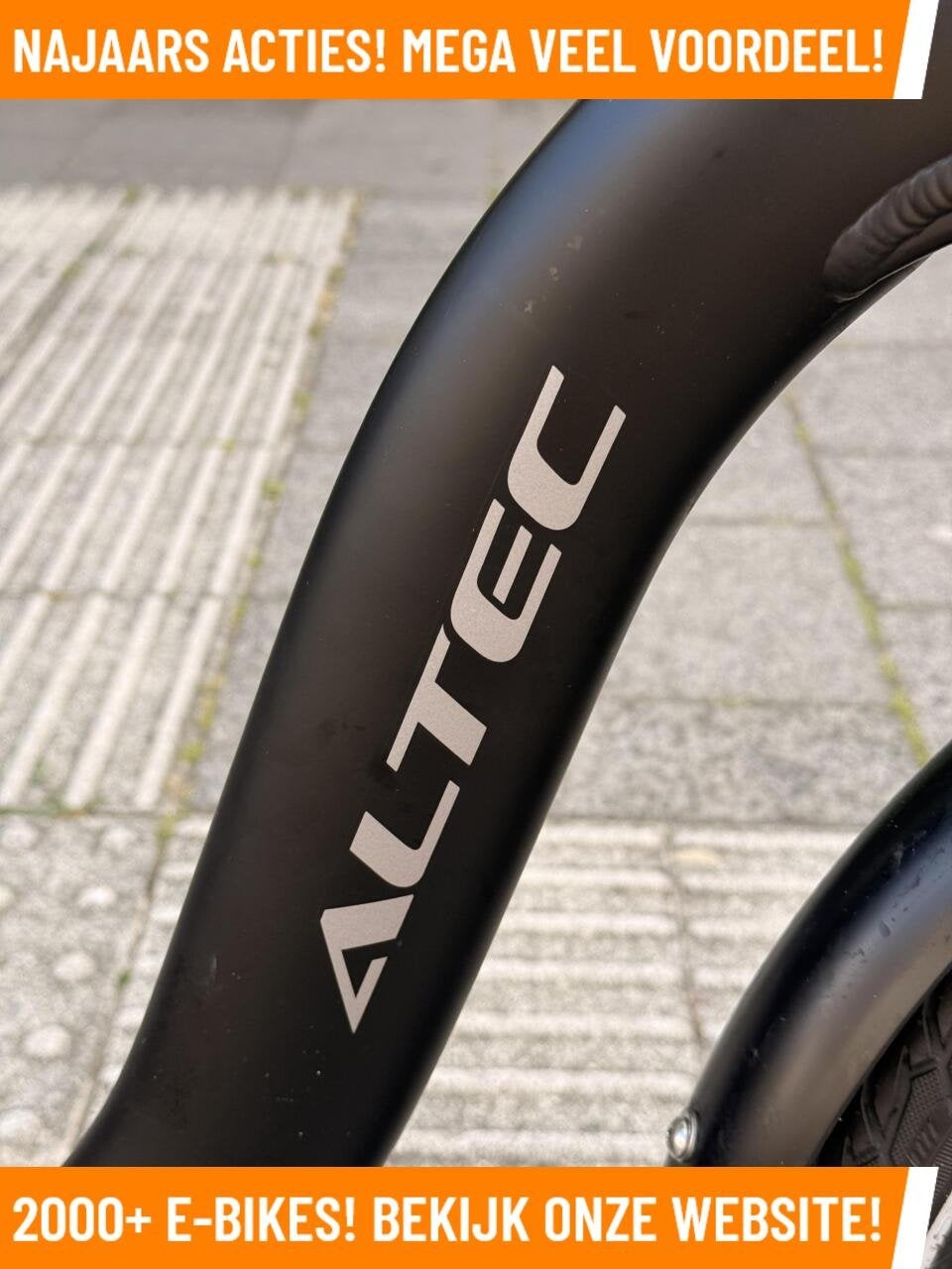 Altec Elektrische vouwfiets met voorwiel motor bij MRA EBIKE, Gebruikt, Overige merken
