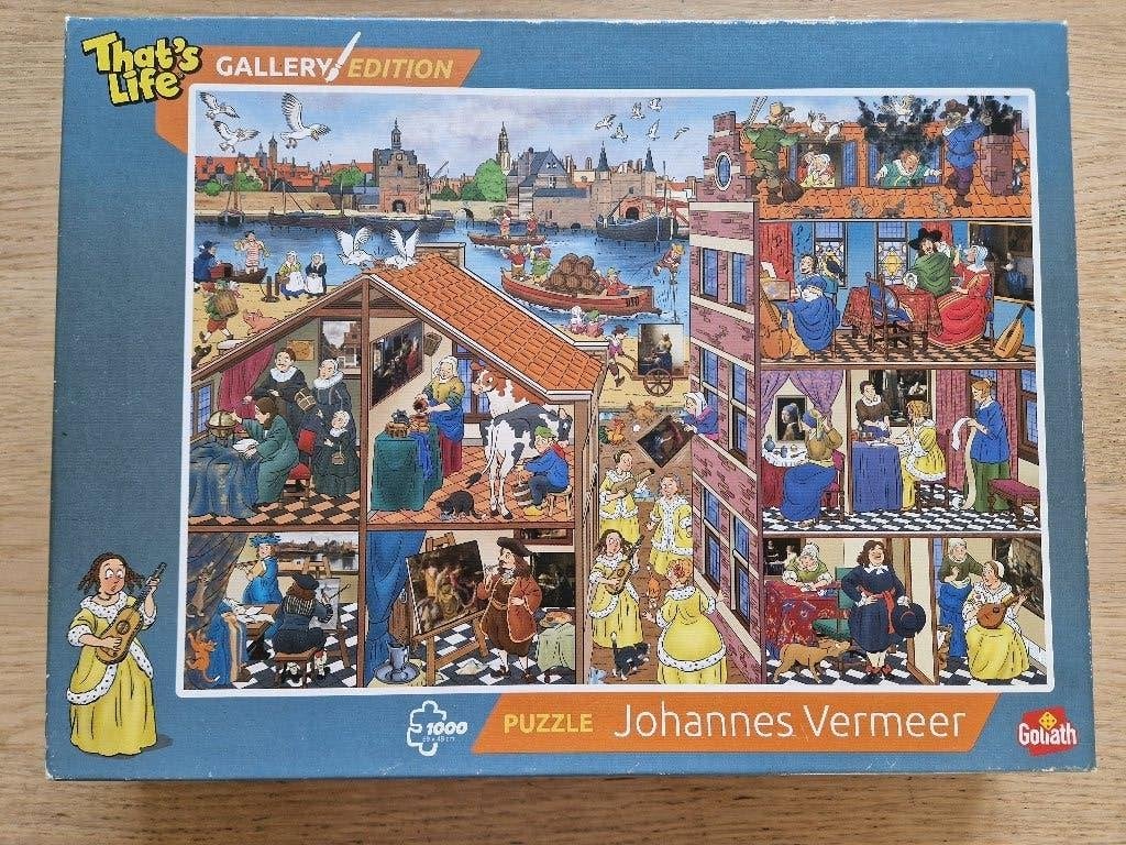 That's Life    Gallery Edition     Johannes Vermeer  puzzel, Hobby en Vrije tijd, Denksport en Puzzels, Ophalen, 500 t/m 1500 stukjes
