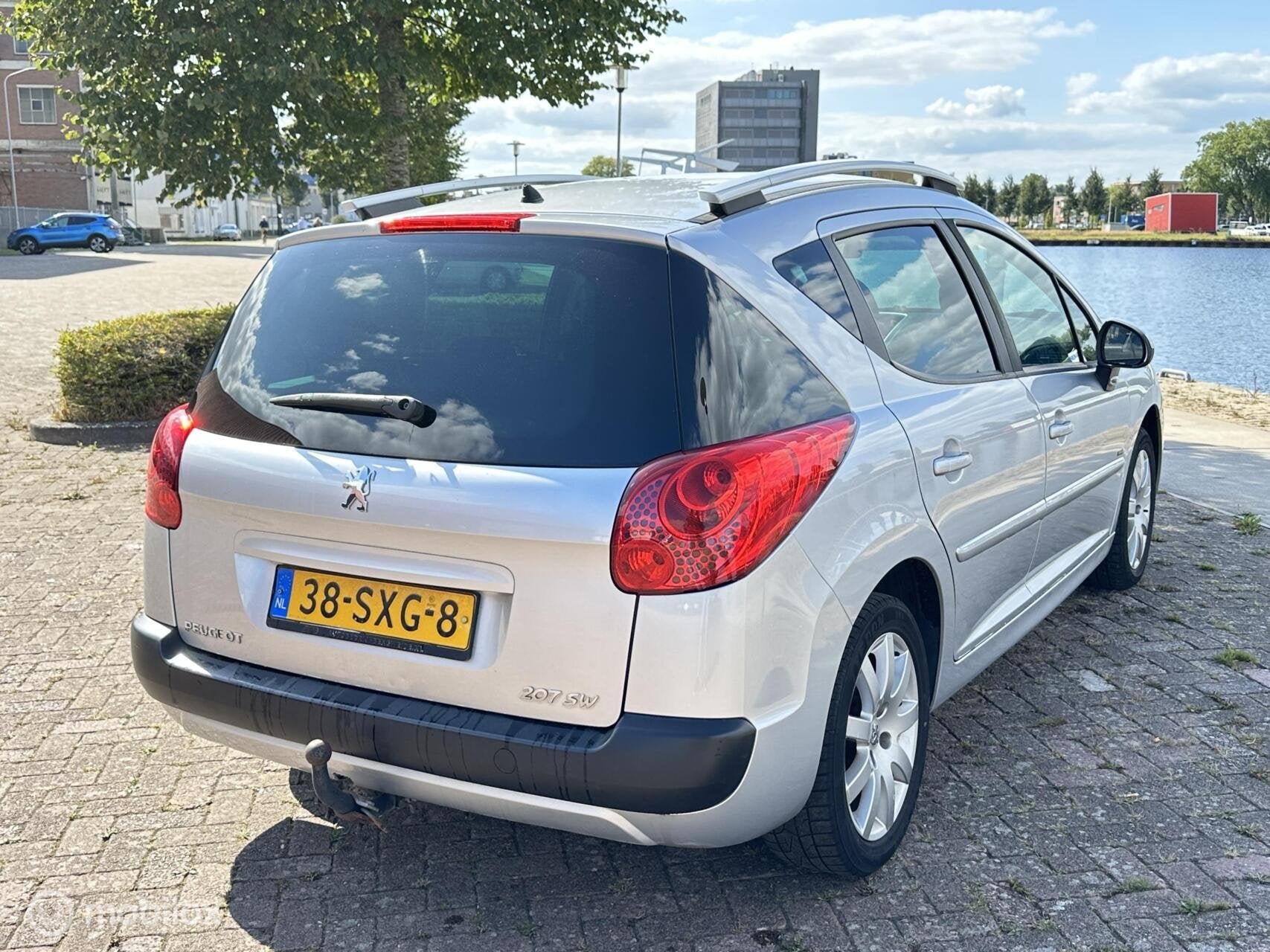 Peugeot 207 SW 1.6 VTi Allure | Airco | Cruise | Trekhaak, Voorwielaandrijving, Stof, Gebruikt, Zwart