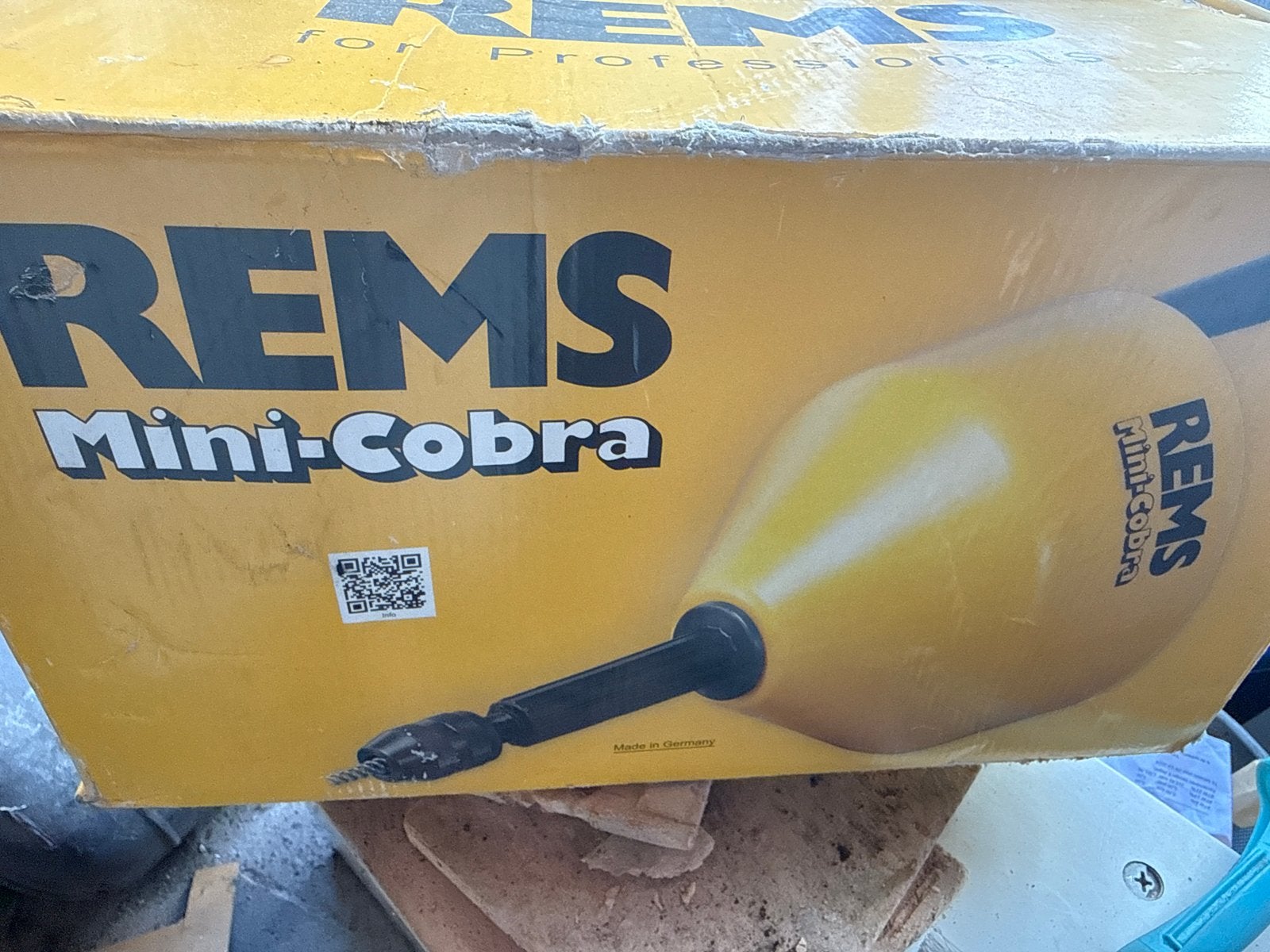 REMS Mini-Cobra Rioolreinigingsmachine, Doe-het-zelf en Verbouw, Ophalen, Gebruikt, Overige typen, Overige merken
