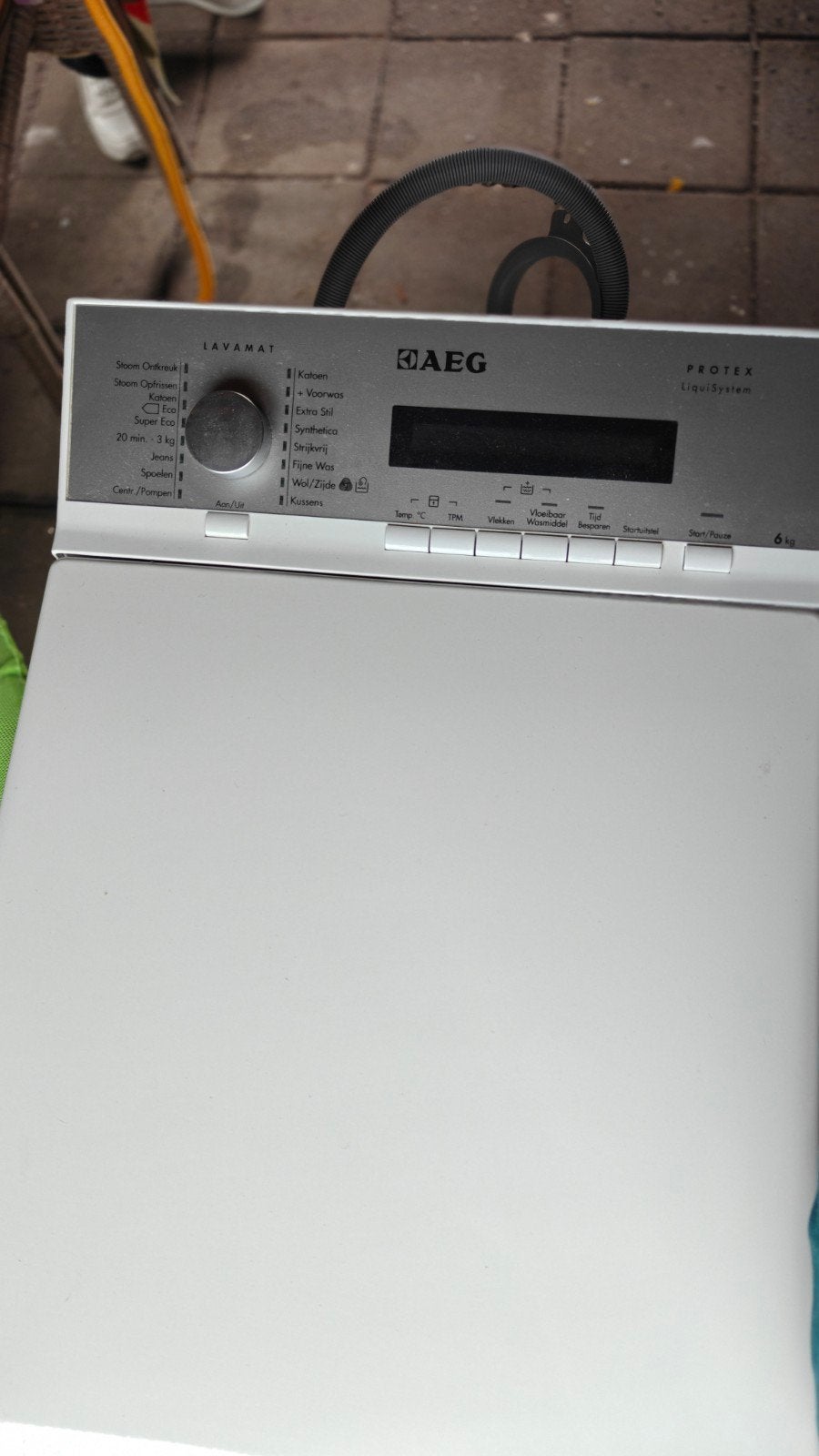 AEG Lavamat Protex Bovenlader Wasmachine 6kg, Witgoed en Apparatuur, Wasmachines, 4 tot 6 kg, Bovenlader, Ophalen of Verzenden