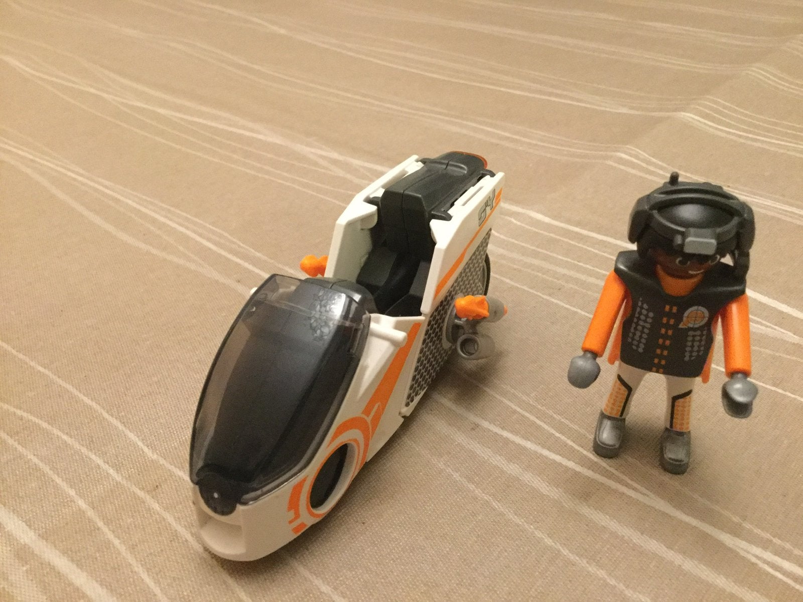 Playmobil top agents spybike 5288, Ophalen of Verzenden, Zo goed als nieuw