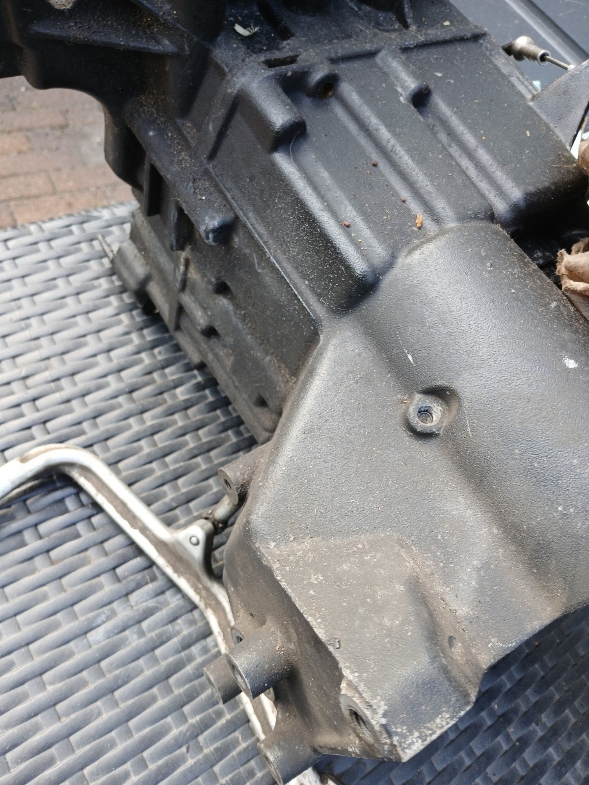 versnellingsbak R1100, Ophalen