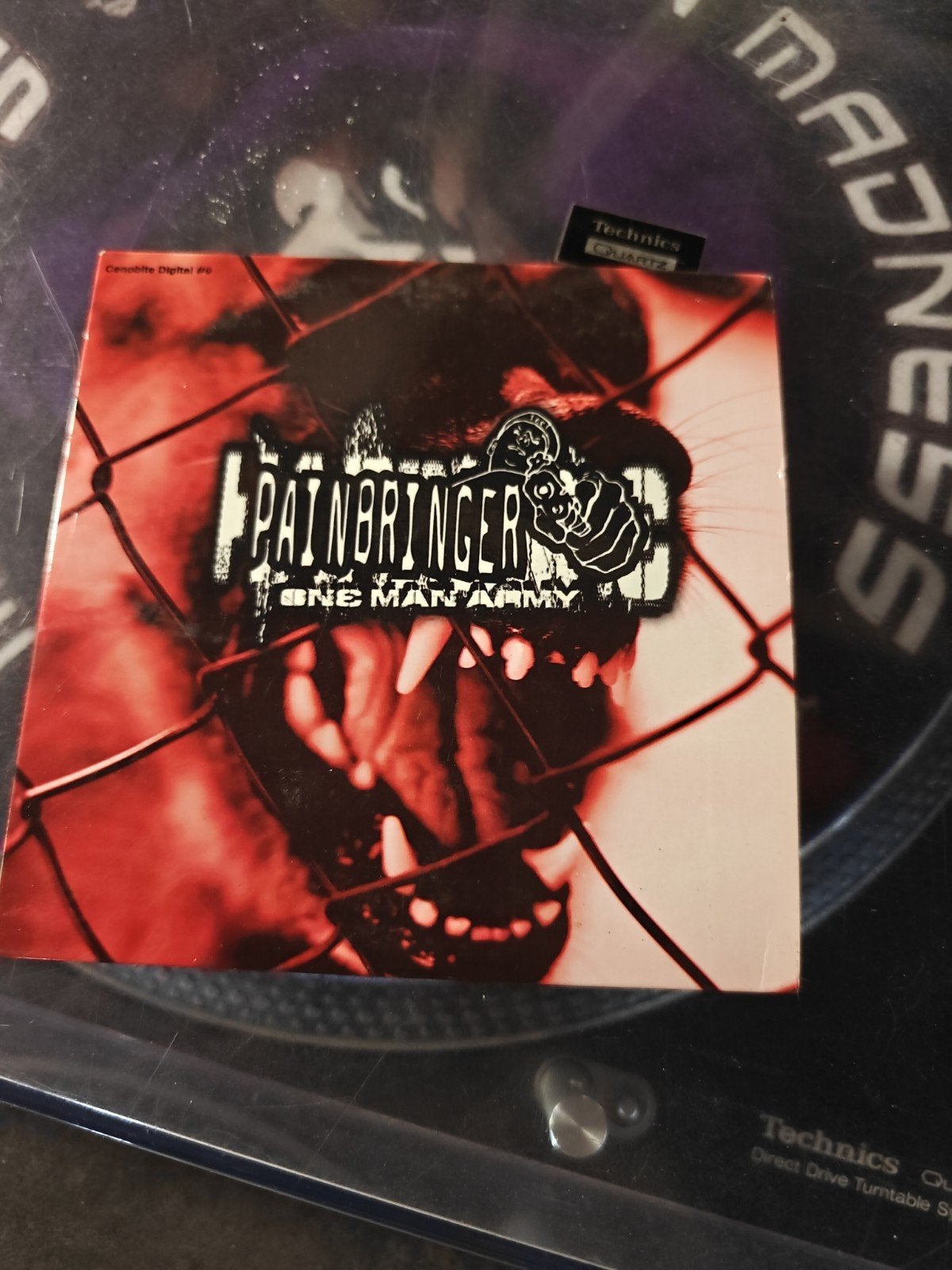 Cenobite Records - Painbringer - One Man Army CD, Ophalen of Verzenden, Gebruikt, Hardcore, Album