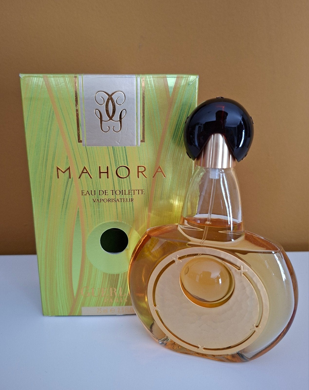 Guerlain Mahora edt 75ml vintage, Ophalen of Verzenden, Zo goed als nieuw