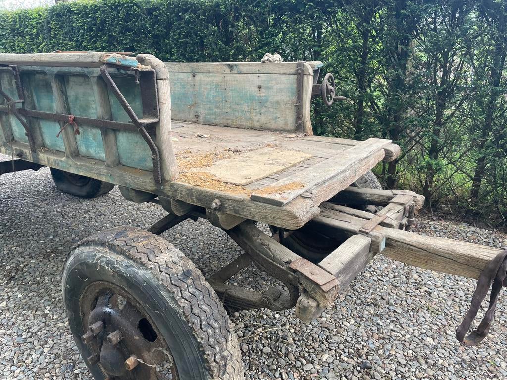 Antieke boerenwagen  voor decoratie, Ophalen of Verzenden