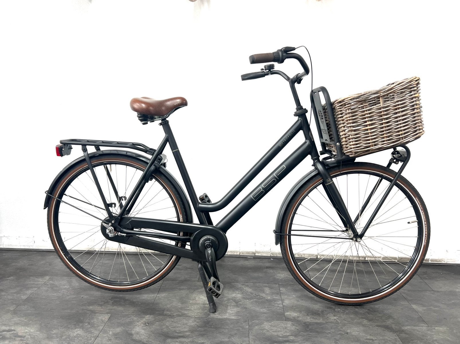 BSP Transport Dames Fiets 61 cm, 53 tot 56 cm, Versnellingen, Ophalen of Verzenden, Zo goed als nieuw