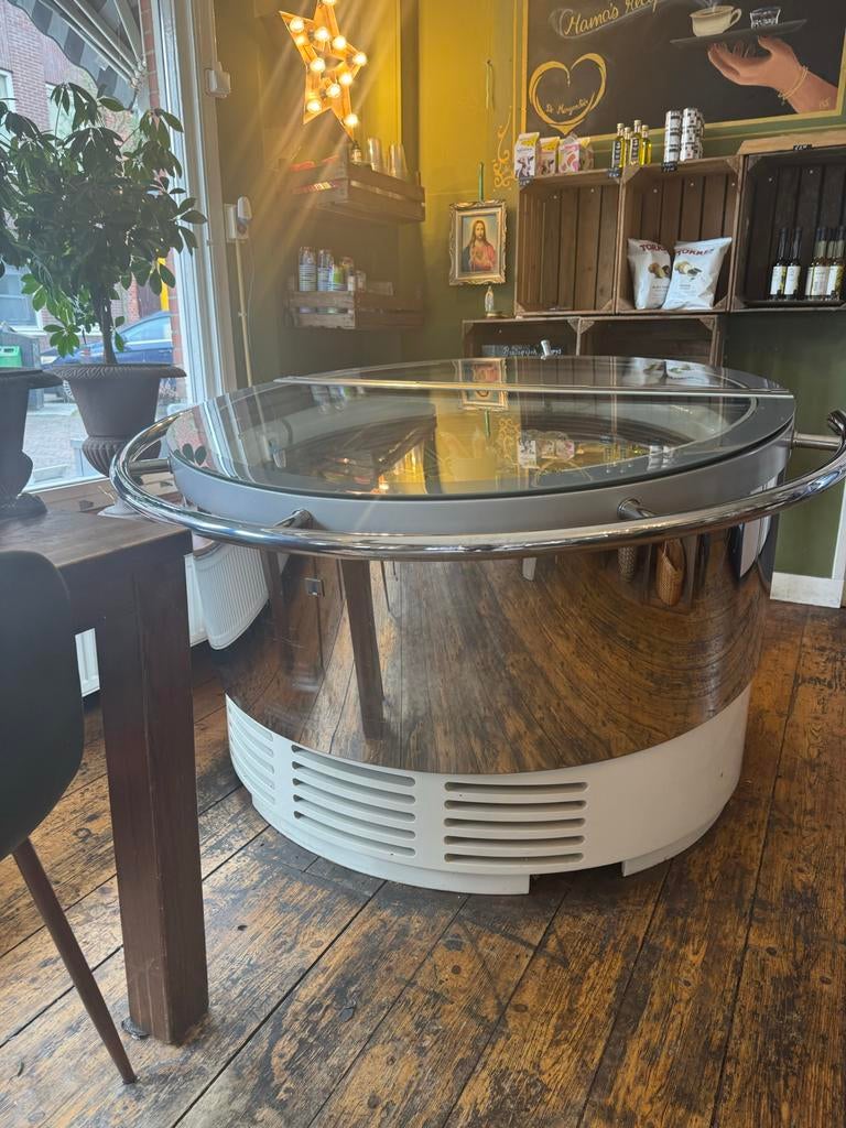 IFI Ronda IJsvitrine met 12 Bakken, Zakelijke goederen, Horeca | Keukenapparatuur, Ophalen, Gebruikt, Koelen en Vriezen