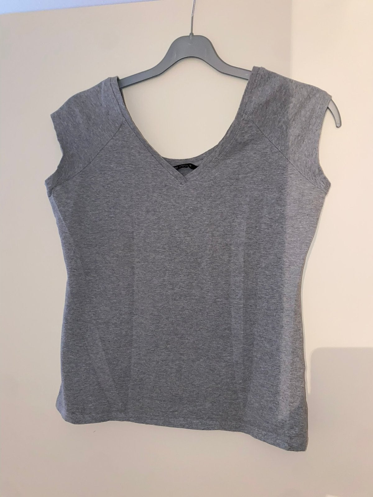 Dames grijs shirt van Hema, Maat 38/40 (M), Ophalen of Verzenden, Zo goed als nieuw, Korte mouw