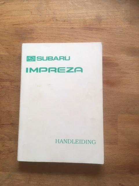 Handleiding/Instructieboekje     Subaru  Impreza   1998   NL, Auto diversen, Handleidingen en Instructieboekjes, Ophalen of Verzenden