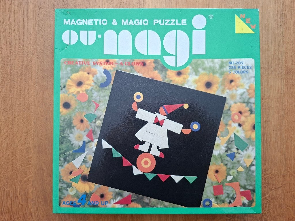 Magnetic & Magic Puzzle., Kinderen en Baby's, Speelgoed | Educatief en Creatief, Ophalen of Verzenden, Gebruikt, Puzzelen