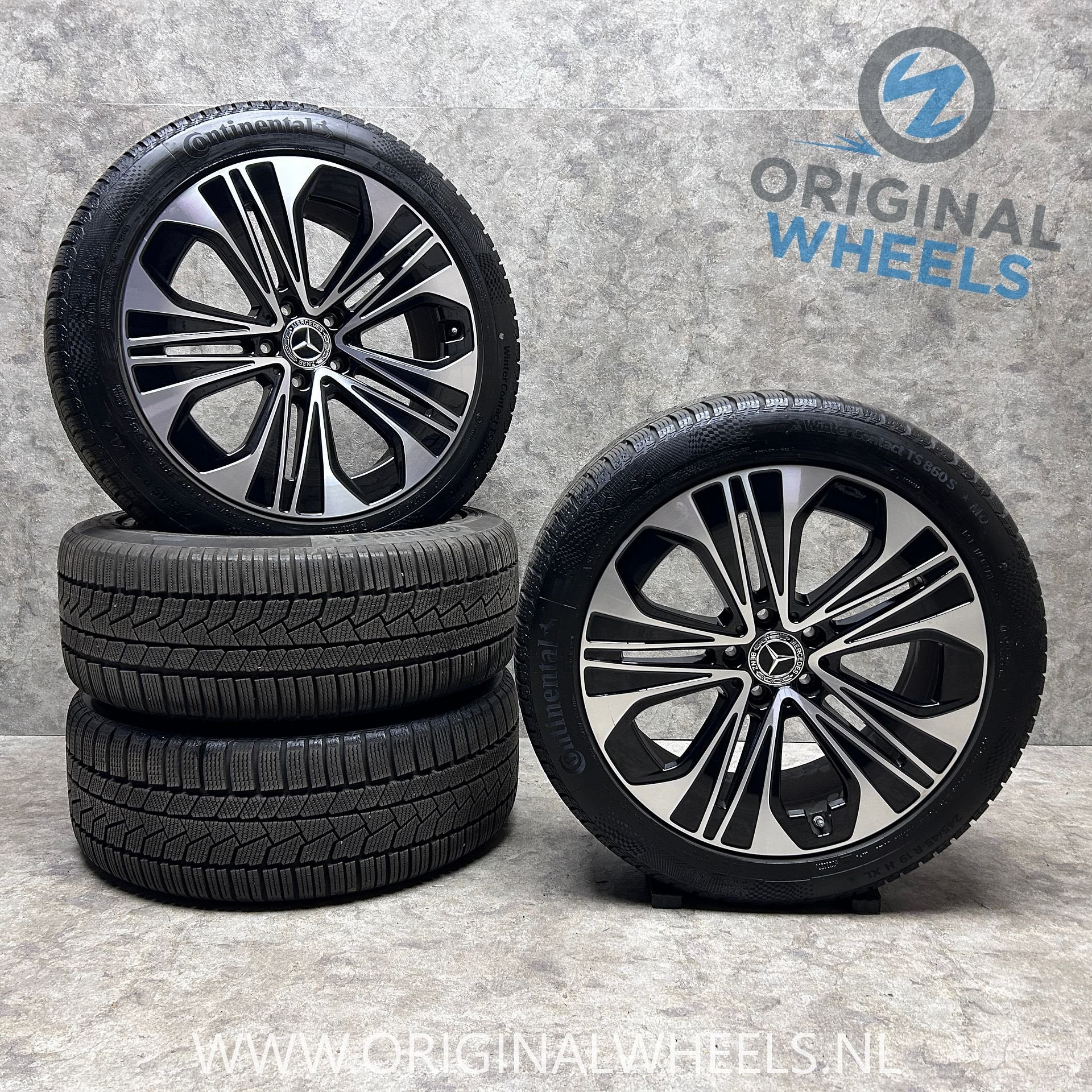 ✅ 19 inch originele velgen + winterbanden MB E klasse W214, 19 inch, -, -, Banden en Velgen