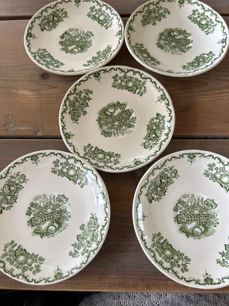 Mason's Patent Ironstone "Fruit Basket" schotels, Antiek en Kunst, Ophalen of Verzenden