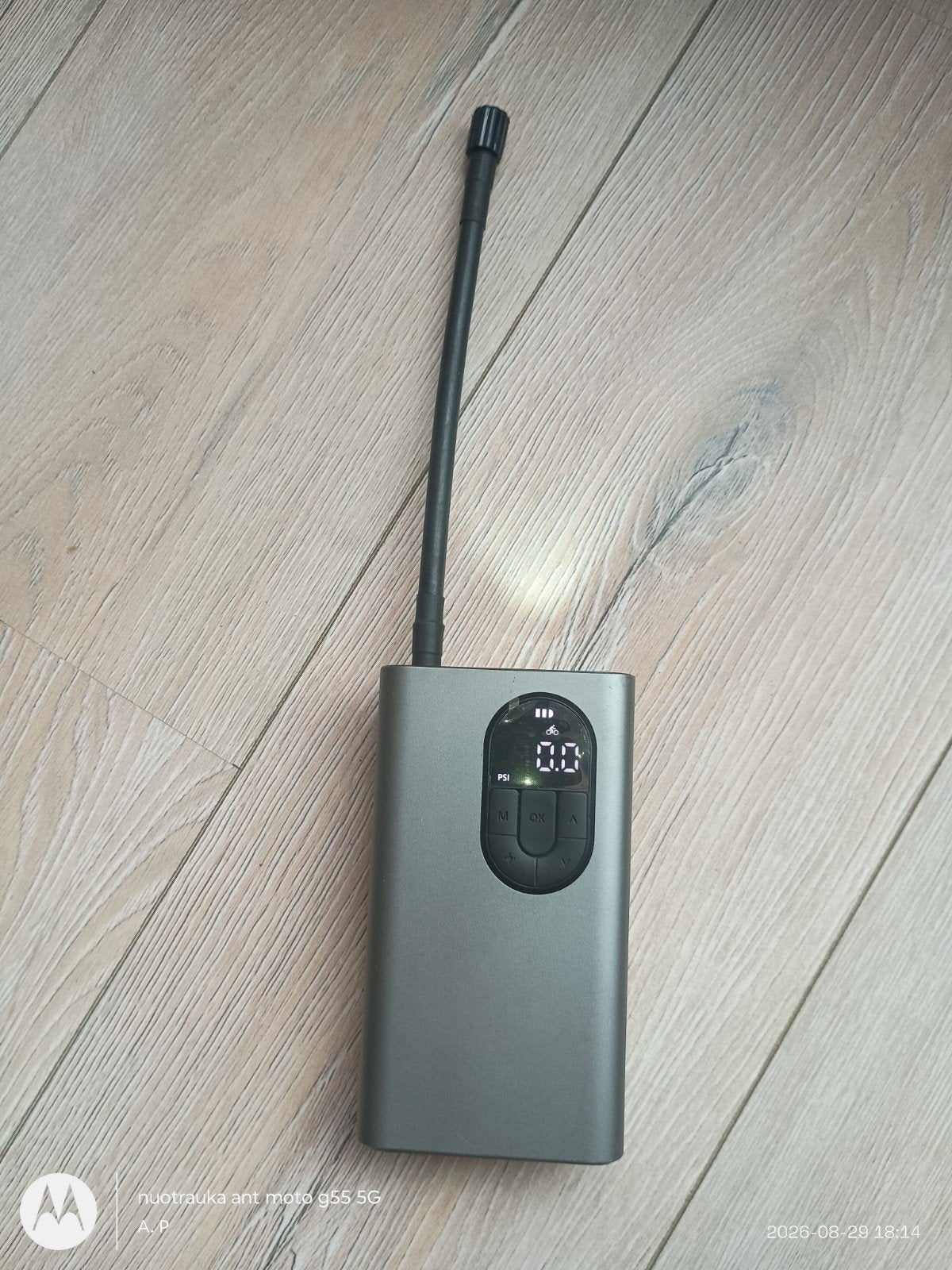 Baseus Elektrische Luchtpomp - Compact en Veelzijdig, Ophalen
