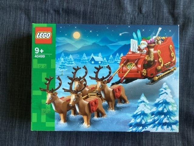 NIEUW Lego Kerst arrenslee met rendieren (40499), Lego, Nieuw, Ophalen of Verzenden, Complete set